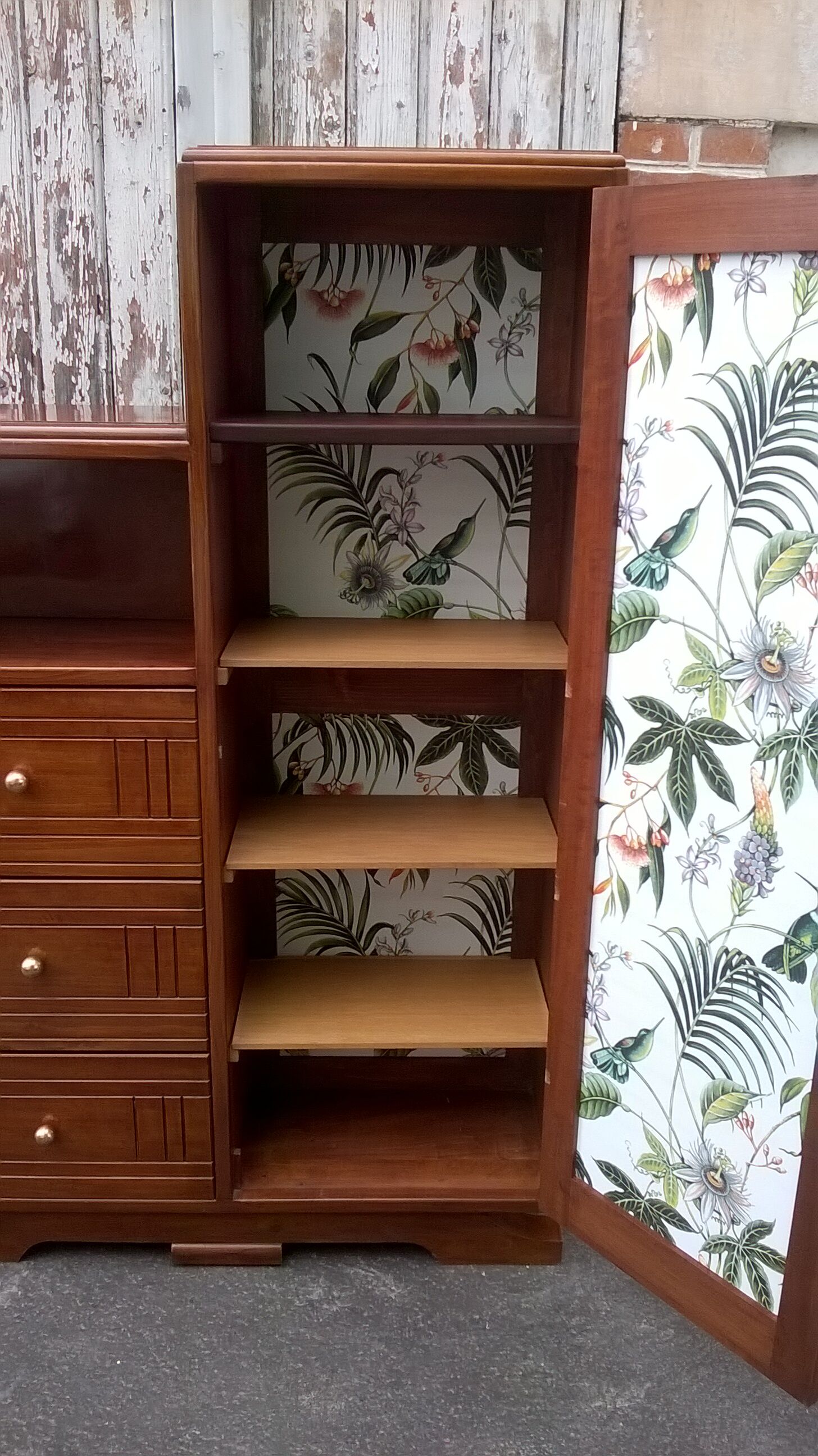 Armoire commode asymétrique art déco