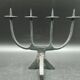 Brutalist Candle Holder Candlestick 4 Candles in Wrought Iron 60s/70s