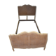 Beds caned in pair, end 19th century, circa 1890