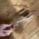 Cutlery, silver-plated serving tongs - vintage Gulden