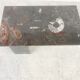 Vintage fossil stones coffee table, 1970s