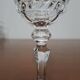 6 crystal wine glasses