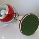 Lampe eye-ball rouge