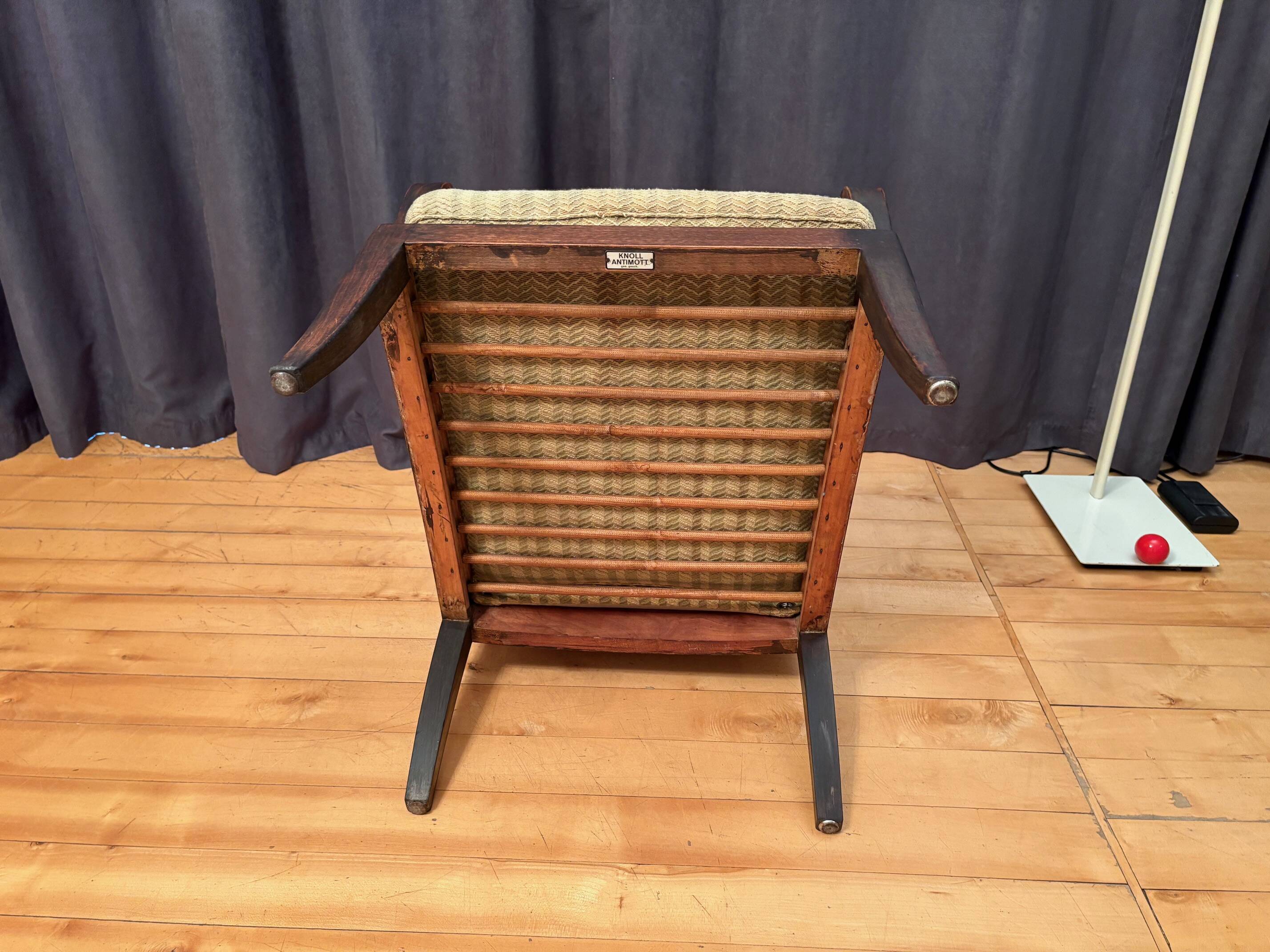 Armchair designed by Wilhelm Knoll, Knoll Antimott, Germany, 1950s