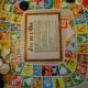 Box of 4 board games small horses, geese ...