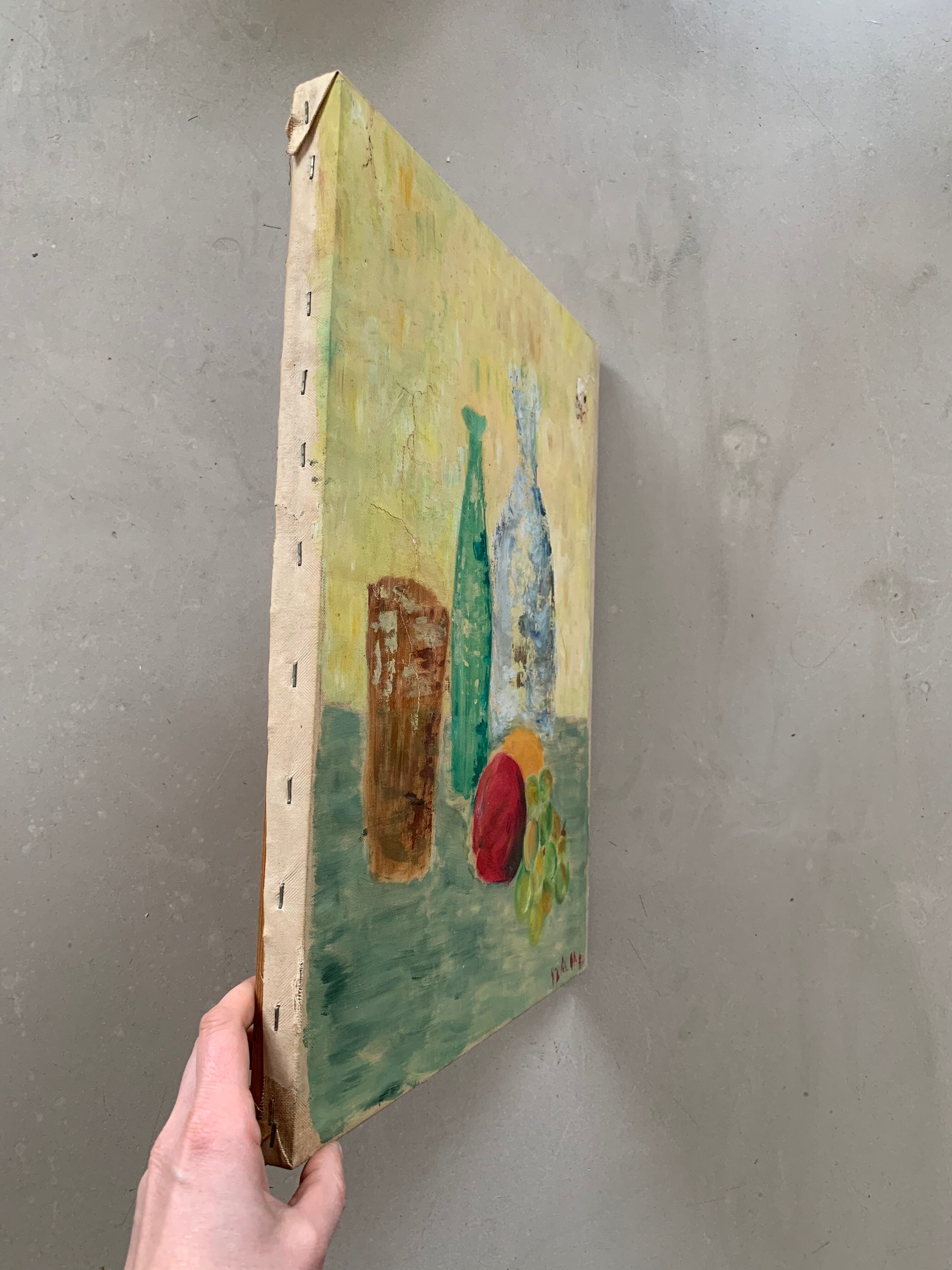 Still life / old canvas