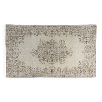 Grey Oushak Area Rug