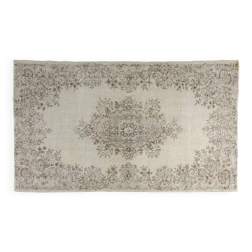 Tapis Oushak gris