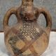 Traditional Kabyle/Berber terracotta pottery decorated with patterns