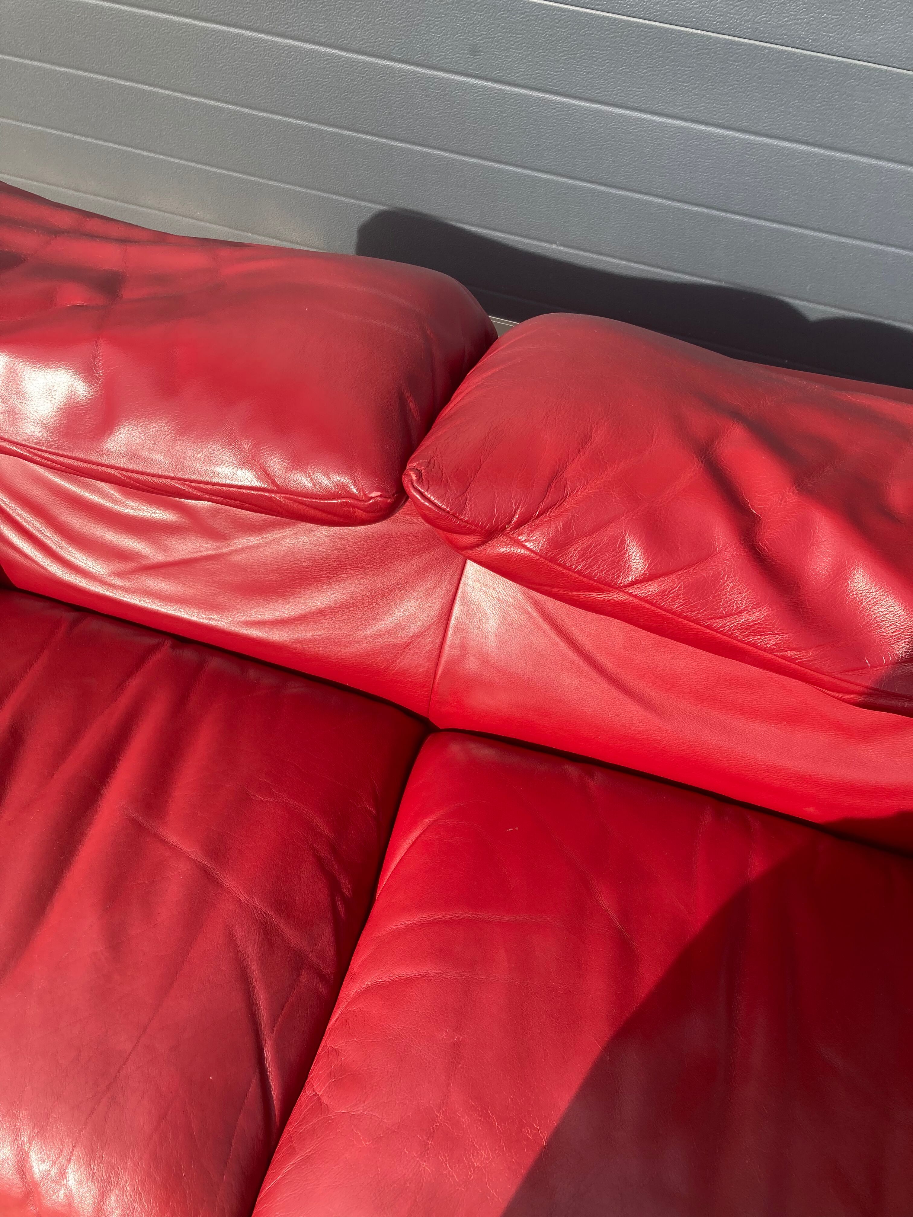 Set of 2 maralunga 2-seater sofas by Vico Magistretti for Cassina