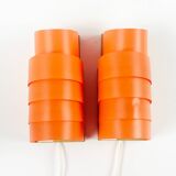 Pair of Scandinavian Model V 311 Wall Lights by Hans-Agne Jakobsson for Ellysett, Sweden, 1970s