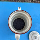 Enamelled coffee maker