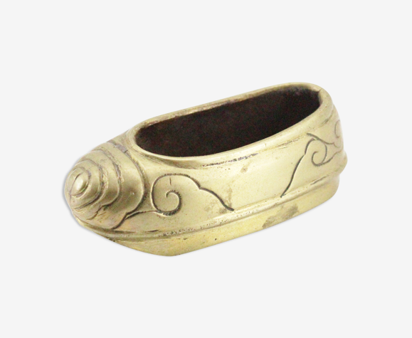 Cendrier ballerine en laiton