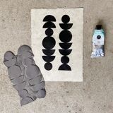 Original lino print "balance" by iosephine prints