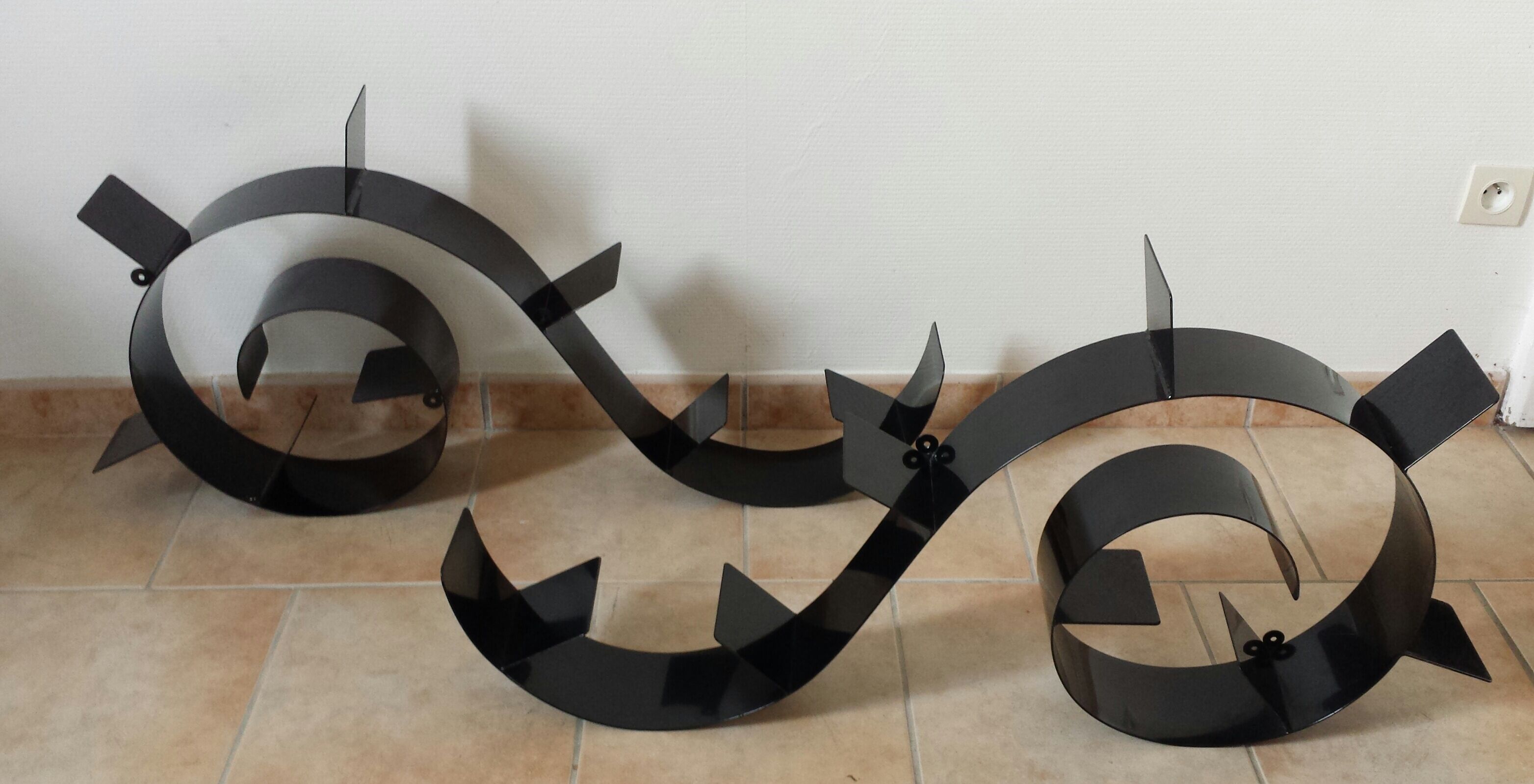 Pair of Kartell shelves design