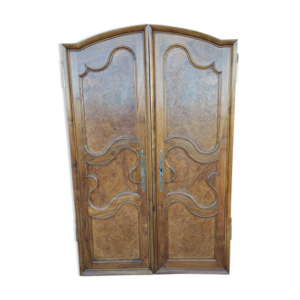 Portes d'armoire Bressane années 1900