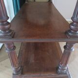 Ancien-Desserte-Console-Meuble de présentation-Henry II-fin xixème