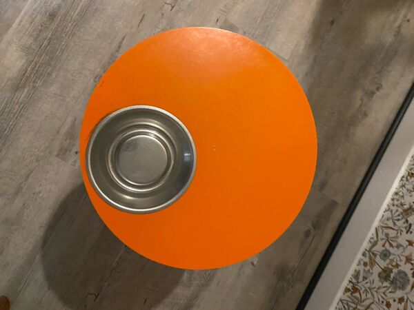 Tam-tam orange par Stamp avec vide poche intégré