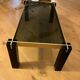 Table basse vintage design italien
