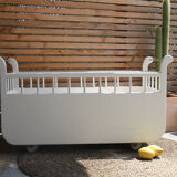 Vintage 1950s trailer bed