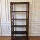 Large vintage rattan shelf/bookcase