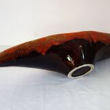 Huge fruit bowl signed Luc, Vallauris, 1950s/1960s