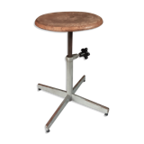 Height-adjustable workshop stool