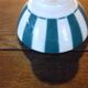 Old green and white digoin brand bowl