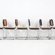 Ensemble de 6 Chaises de salle à manger Style B32 de Marcel Breuer
