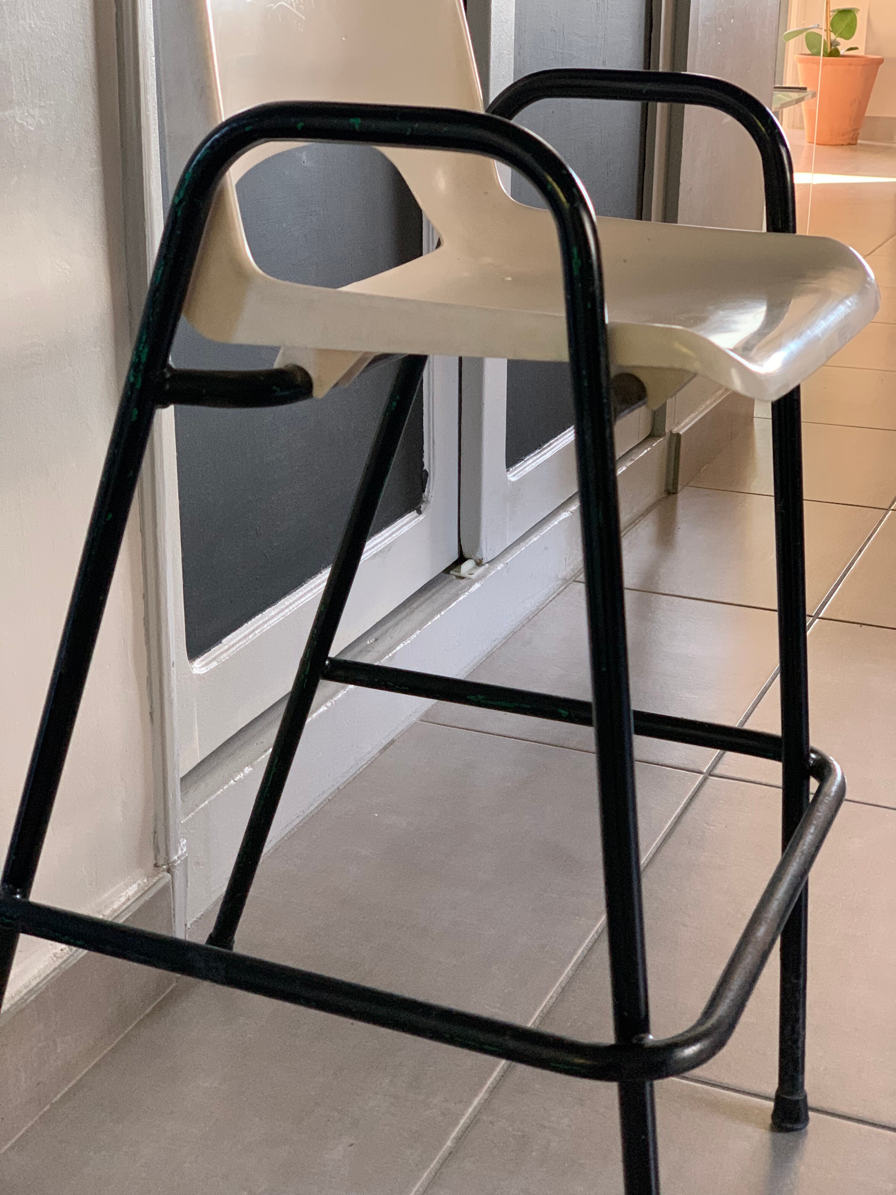 70s school high chair