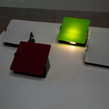 Set of four French wall lamps