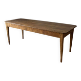 Table ancienne en bois pieds fuseaux – 200 cm