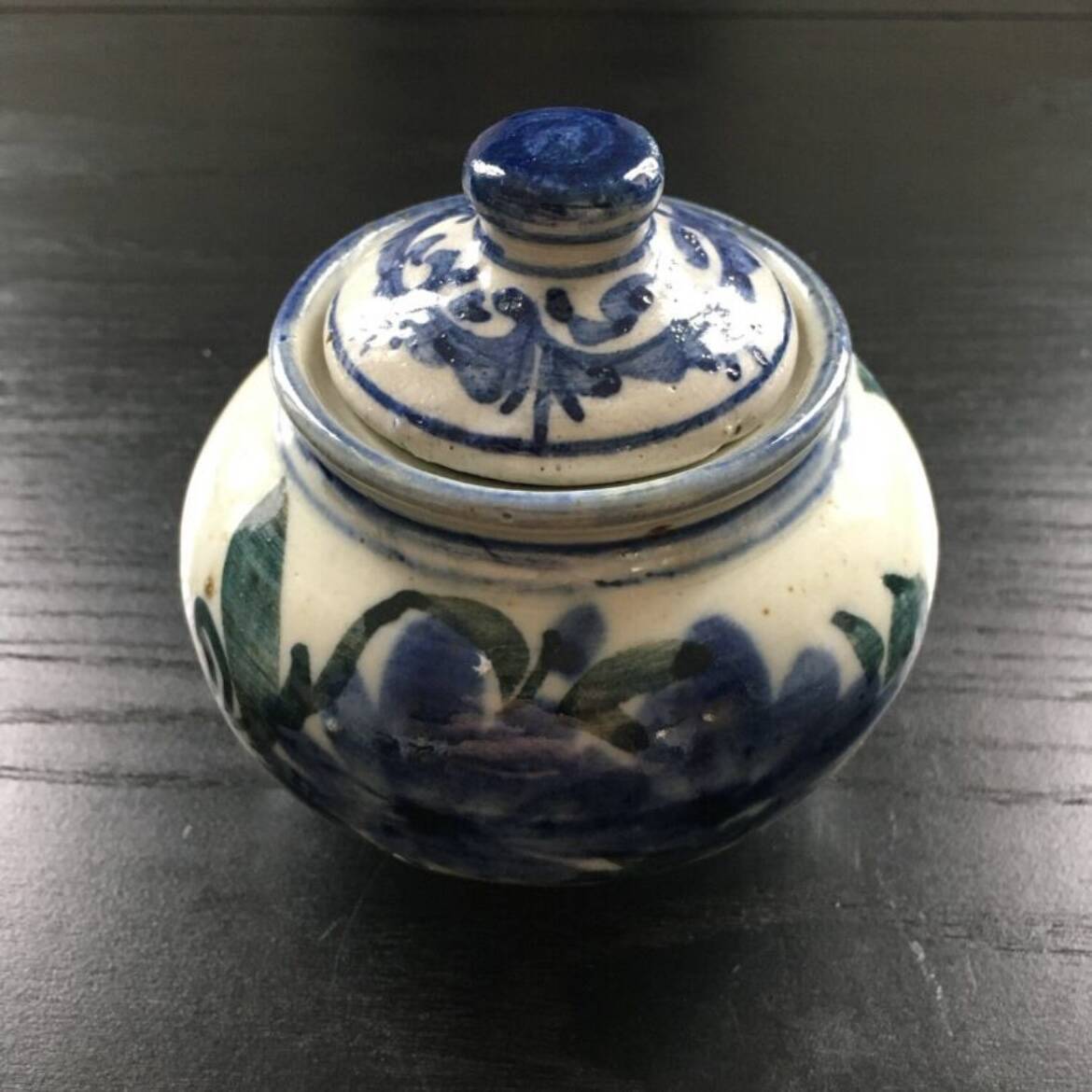 Antique Chinese sugar bowl