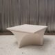 Quadrix coffee table, fibreglass, Alain Carré, Les Plastiques de Bourgogne