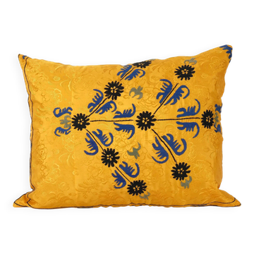 Vintage embroidered cushion cover 76x56 cm