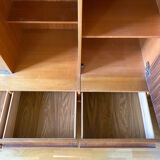 Wall unit / bookcase Italian Luigi Bartolini 1960
