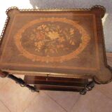 Napoleon III 3-level inlaid shelf