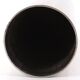 Large minimalist cylindrical steel vase, 1970s