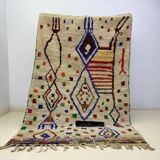 Handmade Moroccan rug high quality 3x2 m