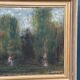 Original Swedish Oil on Panel – “Forest” by Anders Liljeqvist – Signed