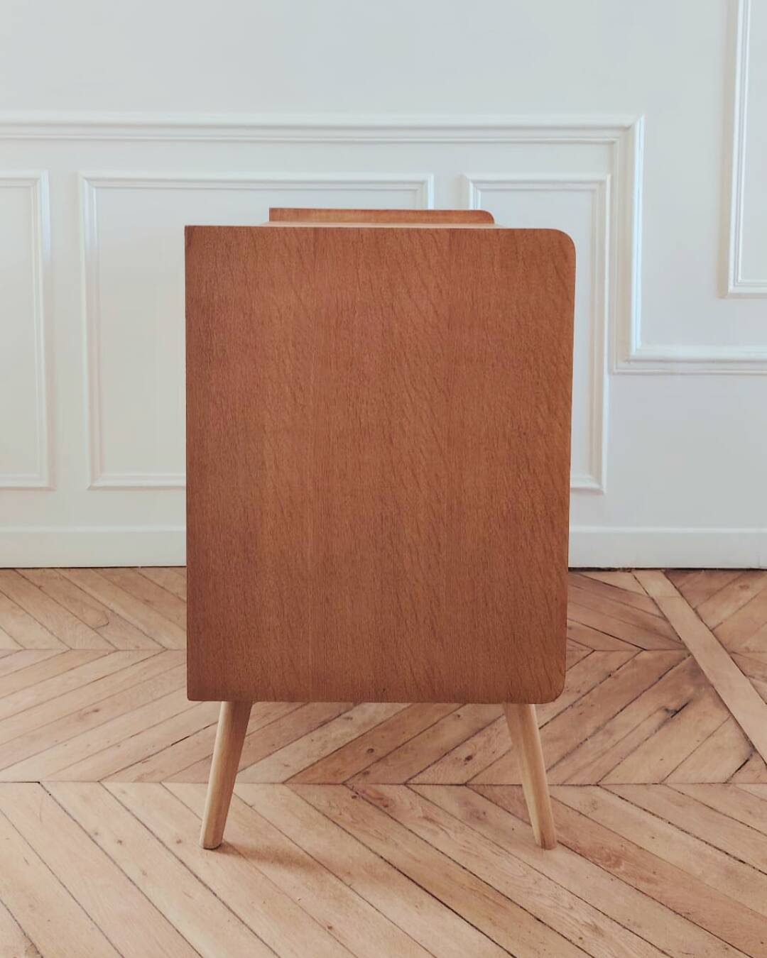Renovated vintage sideboard, Scandinavian style, 1960s
