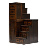 Kaidan Tansu Japanese stair chest, Japan, 19th century