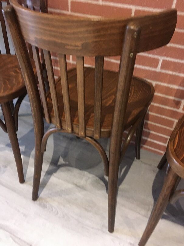 Suite of 4 bistro chairs