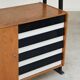 Library buffet U 458 black by Jiri Jiroutek for Interier Praha 1960