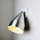 Pair Of R155 Adjustable Wall Lamps In Metallic By Raak Amsterdam, The Netherlands 1960S