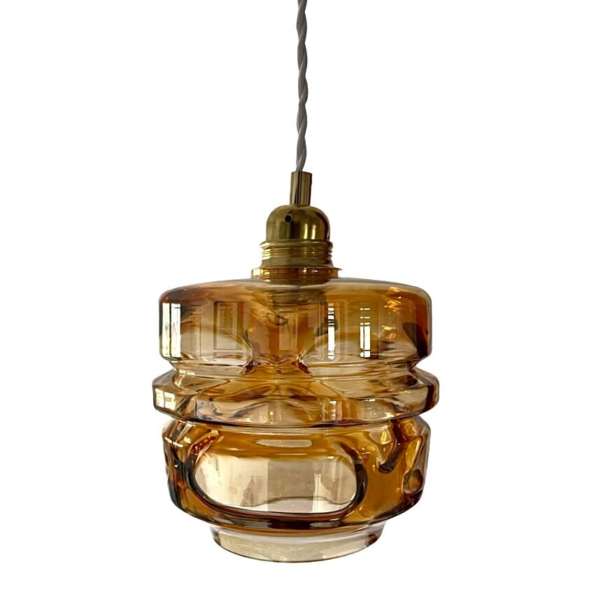 Vintage murano glass pendant lamp