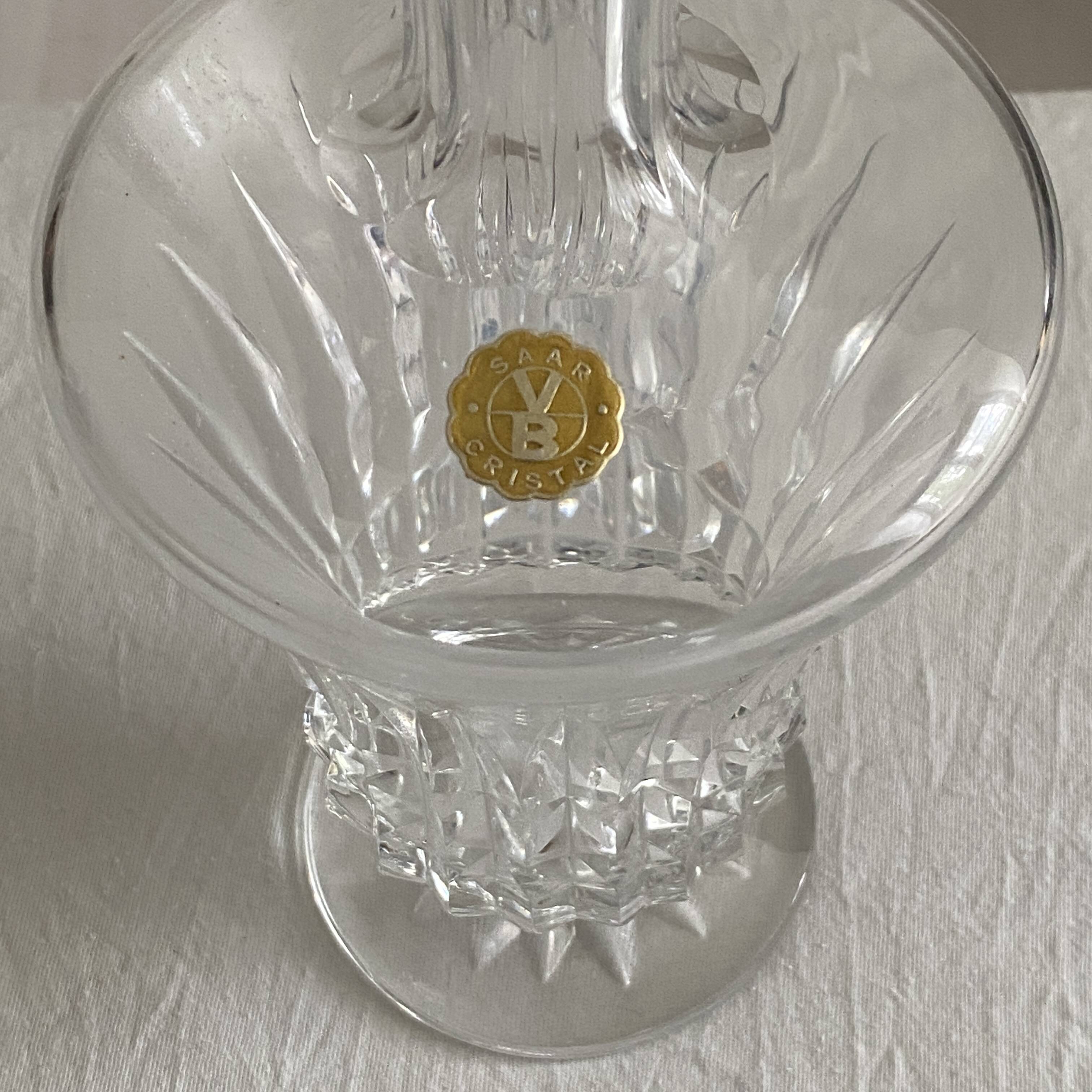 SAAR crystal decanter by Villeroy & Boch