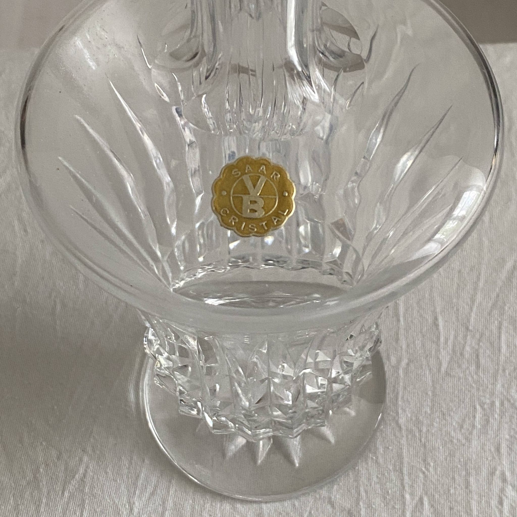 SAAR crystal decanter by Villeroy & Boch