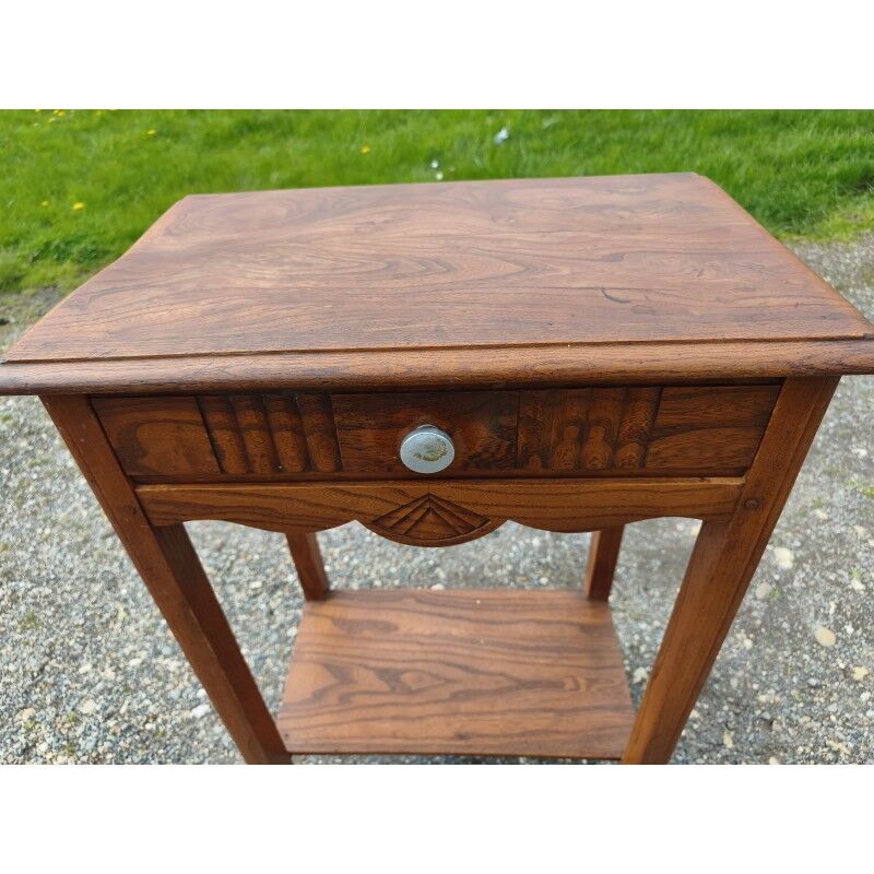 Oak table from the 1930s.