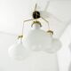 Stilnovo Three-Light Pendant, 1950s